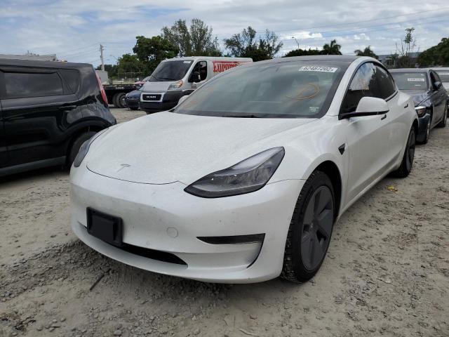 Photo 1 VIN: 5YJ3E1EA9MF099527 - TESLA MODEL 3 