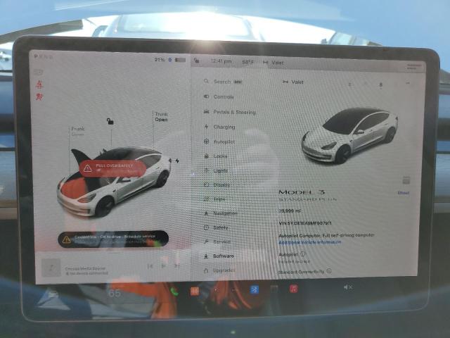 Photo 8 VIN: 5YJ3E1EA9MF907911 - TESLA MODEL 3 