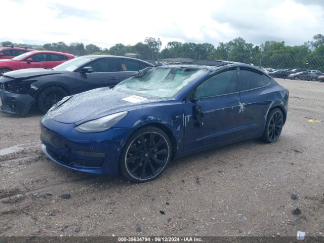 Photo 1 VIN: 5YJ3E1EA9MF908864 - TESLA MODEL 3 