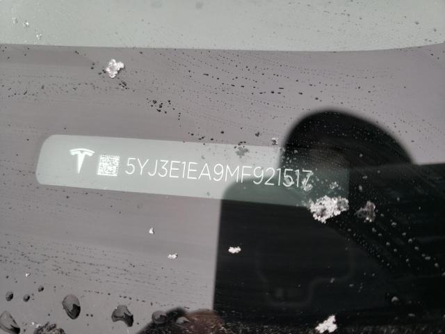 Photo 11 VIN: 5YJ3E1EA9MF921517 - TESLA MODEL 3 