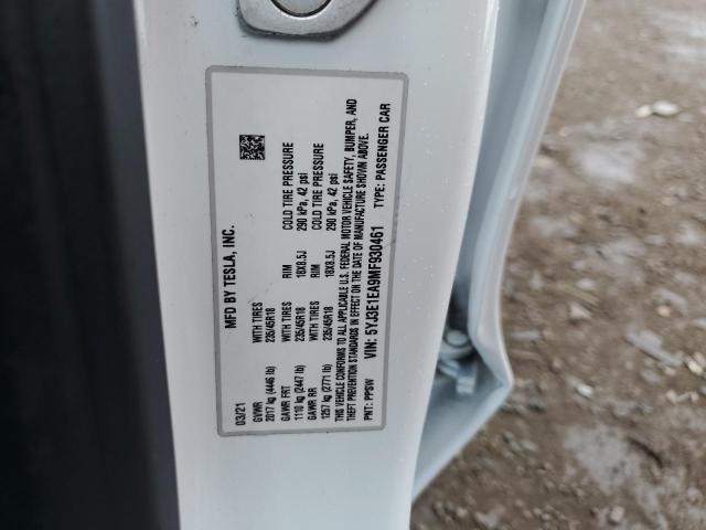 Photo 11 VIN: 5YJ3E1EA9MF930461 - TESLA MODEL 3 