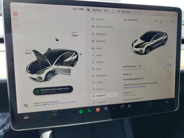 Photo 8 VIN: 5YJ3E1EA9MF939712 - TESLA MODEL 3 