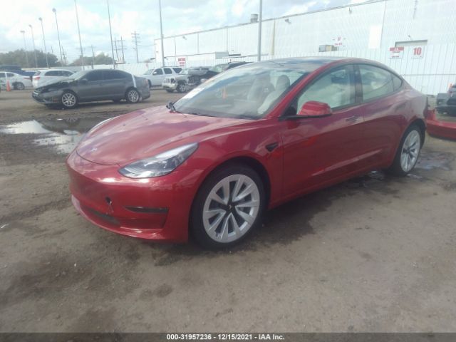 Photo 1 VIN: 5YJ3E1EA9MF987646 - TESLA MODEL 3 