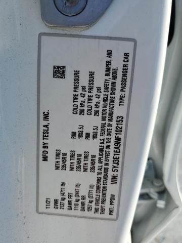 Photo 11 VIN: 5YJ3E1EA9NF102153 - TESLA MODEL 3 