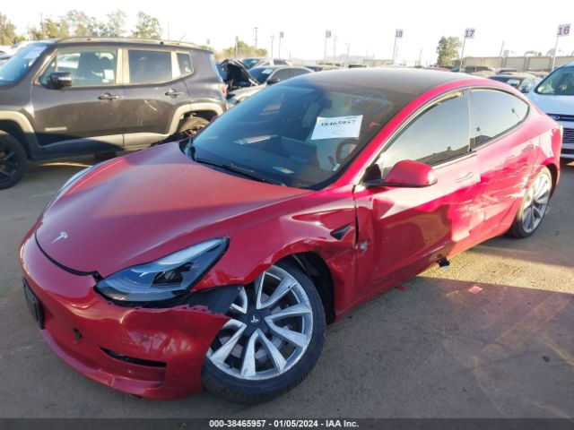 Photo 1 VIN: 5YJ3E1EA9NF133872 - TESLA MODEL 3 