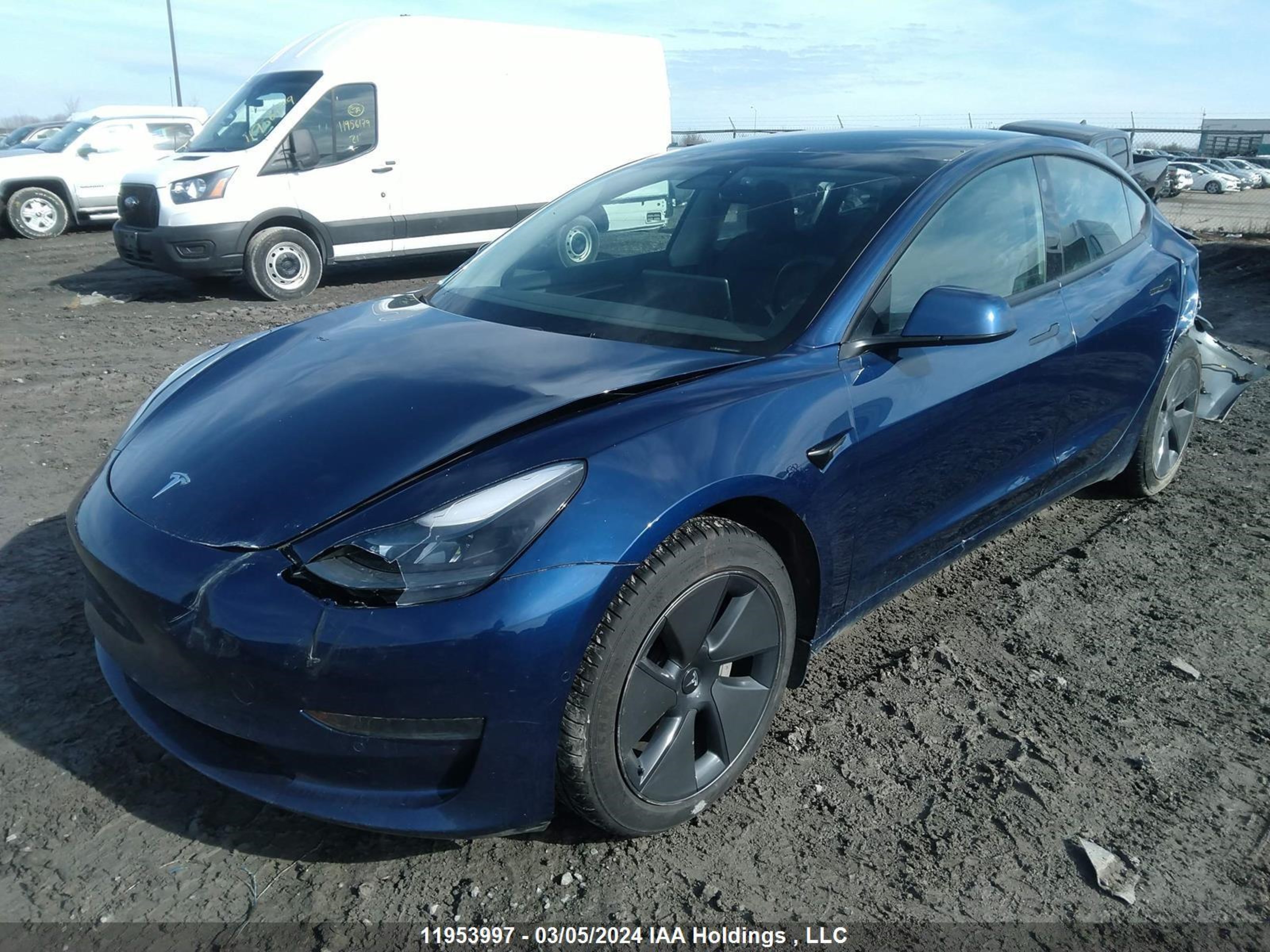 Photo 1 VIN: 5YJ3E1EA9NF153054 - TESLA MODEL 3 