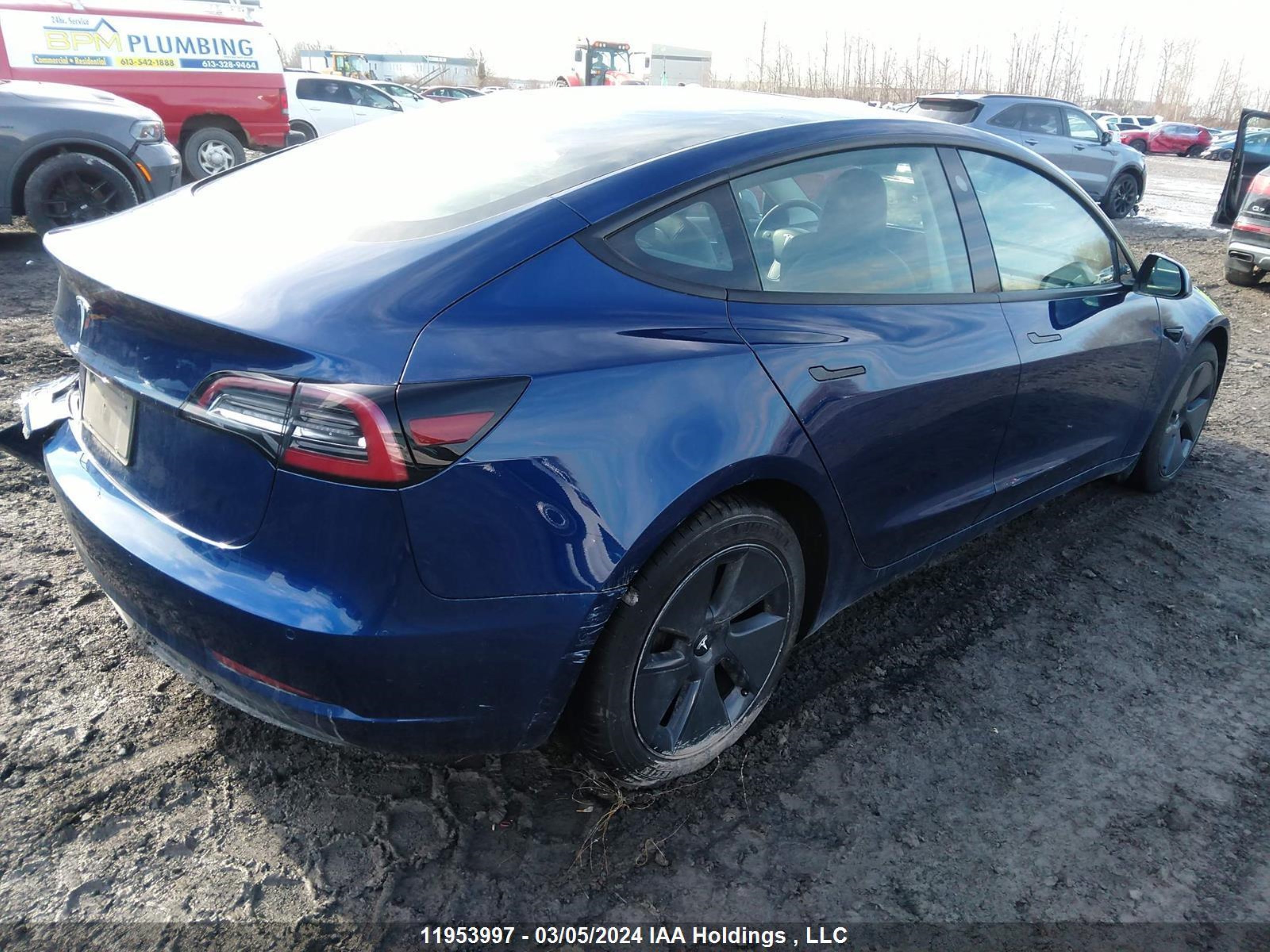 Photo 3 VIN: 5YJ3E1EA9NF153054 - TESLA MODEL 3 