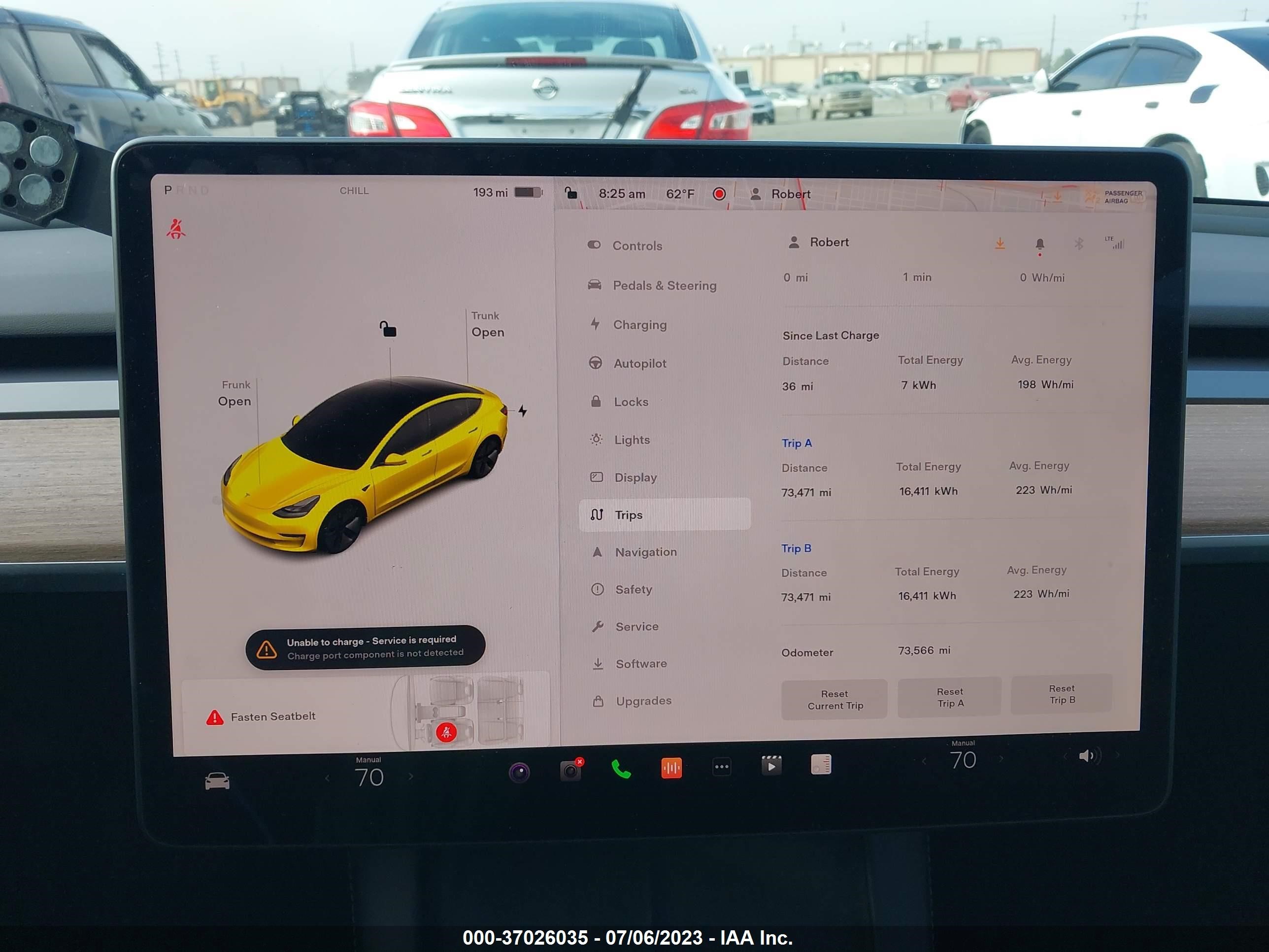 Photo 16 VIN: 5YJ3E1EA9NF193294 - TESLA MODEL 3 