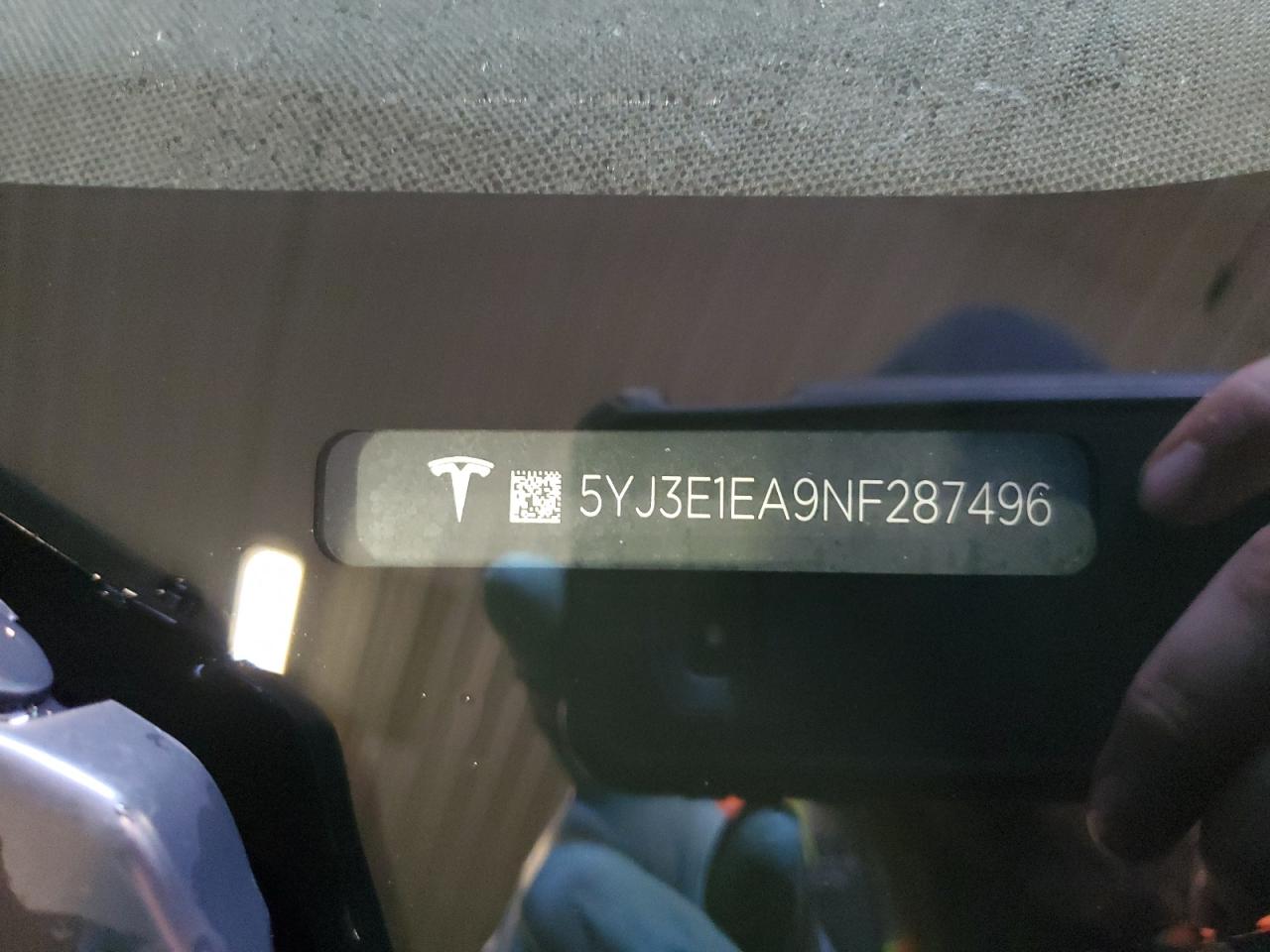 Photo 11 VIN: 5YJ3E1EA9NF287496 - TESLA MODEL 3 