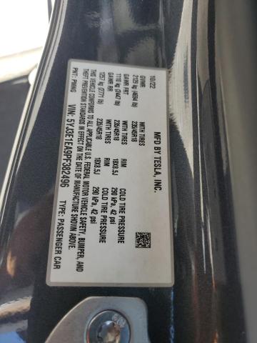 Photo 11 VIN: 5YJ3E1EA9PF382496 - TESLA MODEL 3 