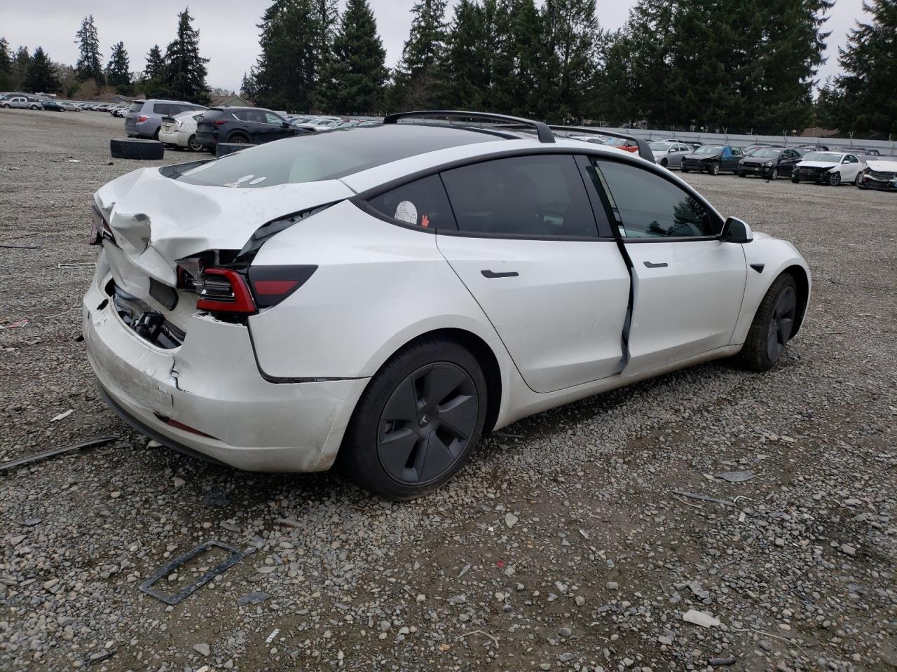 Photo 2 VIN: 5YJ3E1EA9PF383437 - TESLA MODEL 3 