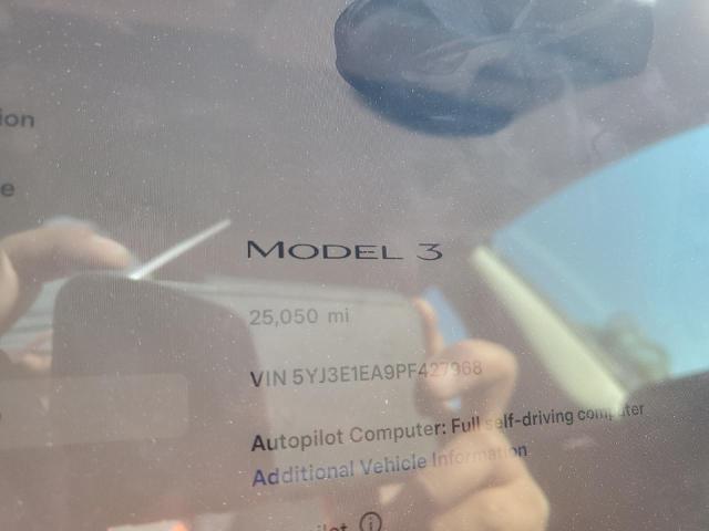 Photo 8 VIN: 5YJ3E1EA9PF427968 - TESLA MODEL 3 