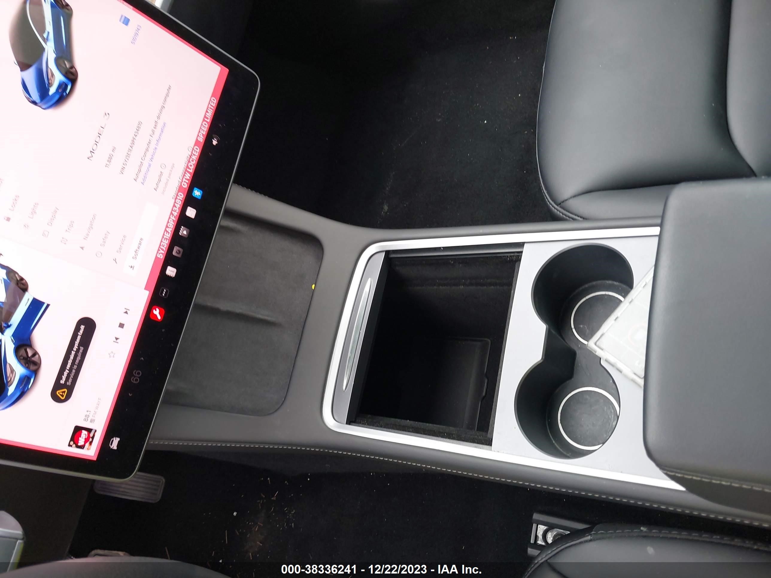 Photo 17 VIN: 5YJ3E1EA9PF434810 - TESLA MODEL 3 