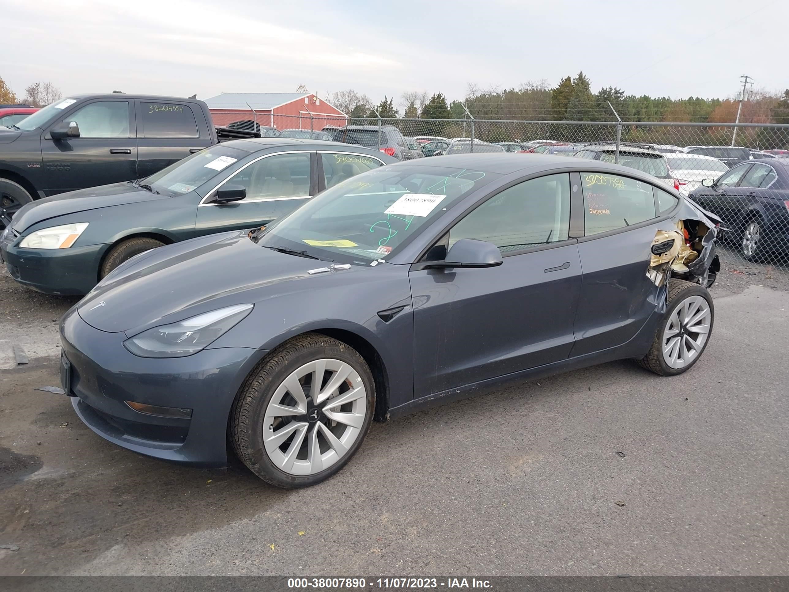 Photo 1 VIN: 5YJ3E1EA9PF446875 - TESLA MODEL 3 