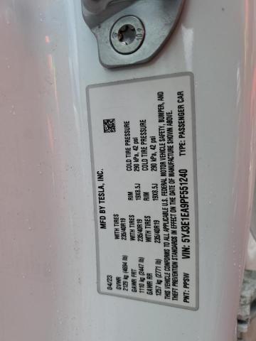 Photo 12 VIN: 5YJ3E1EA9PF551240 - TESLA MODEL 3 