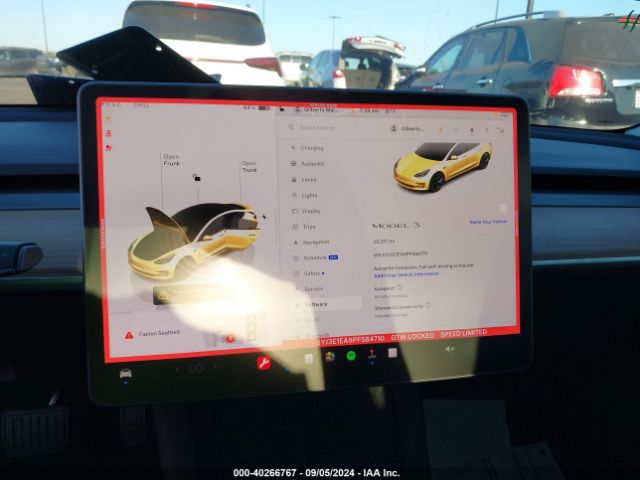 Photo 6 VIN: 5YJ3E1EA9PF584710 - TESLA MODEL 3 