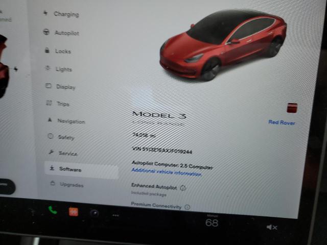 Photo 7 VIN: 5YJ3E1EAXJF019244 - TESLA MODEL 3 