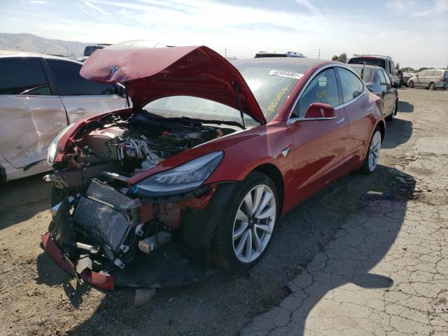 Photo 1 VIN: 5YJ3E1EAXJF037596 - TESLA MODEL 3 