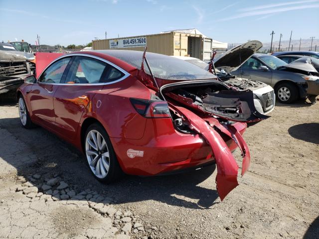 Photo 2 VIN: 5YJ3E1EAXJF037596 - TESLA MODEL 3 