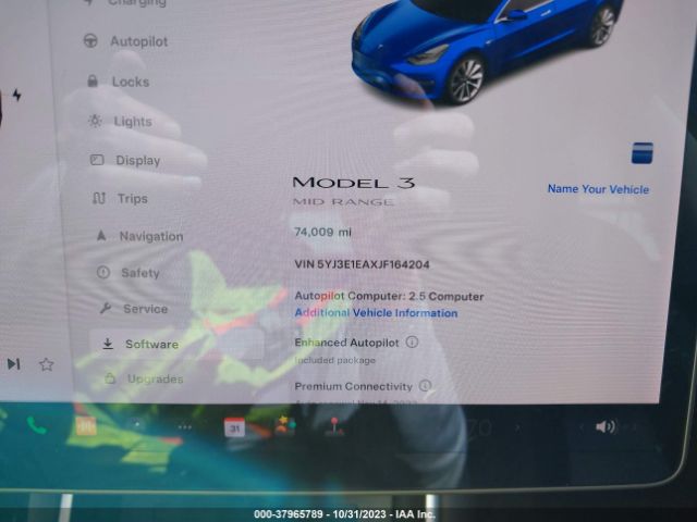 Photo 6 VIN: 5YJ3E1EAXJF164204 - TESLA MODEL 3 