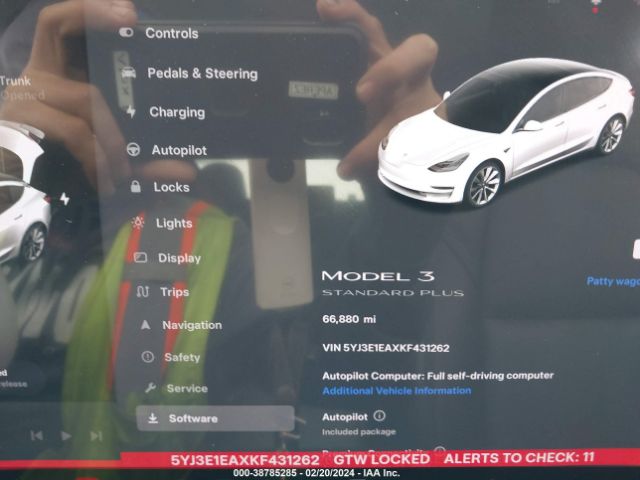 Photo 6 VIN: 5YJ3E1EAXKF431262 - TESLA MODEL 3 