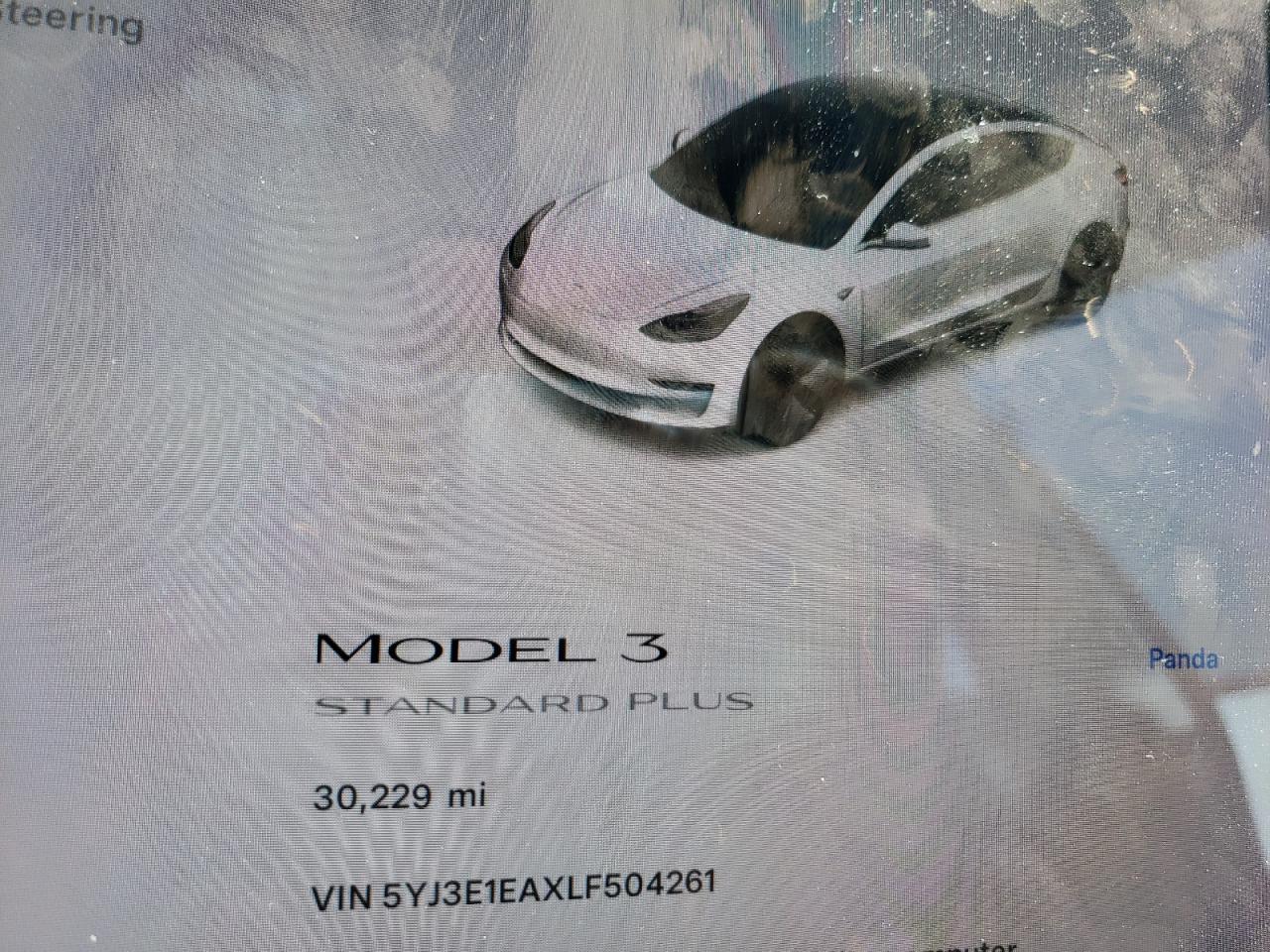 Photo 8 VIN: 5YJ3E1EAXLF504261 - TESLA MODEL 3 