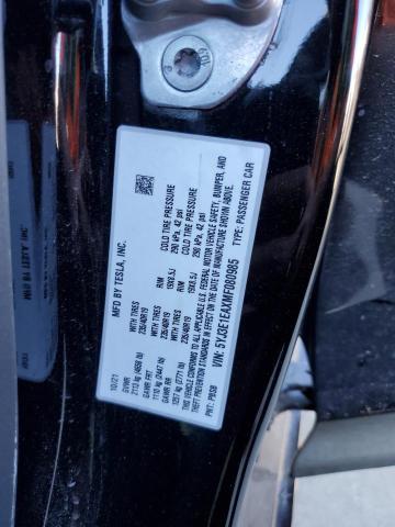 Photo 9 VIN: 5YJ3E1EAXMF080985 - TESLA MODEL 3 