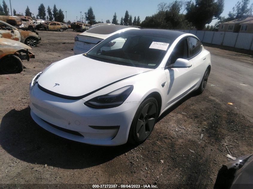 Photo 1 VIN: 5YJ3E1EAXMF083109 - TESLA MODEL 3 