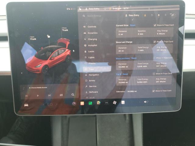 Photo 8 VIN: 5YJ3E1EAXMF978258 - TESLA MODEL 3 