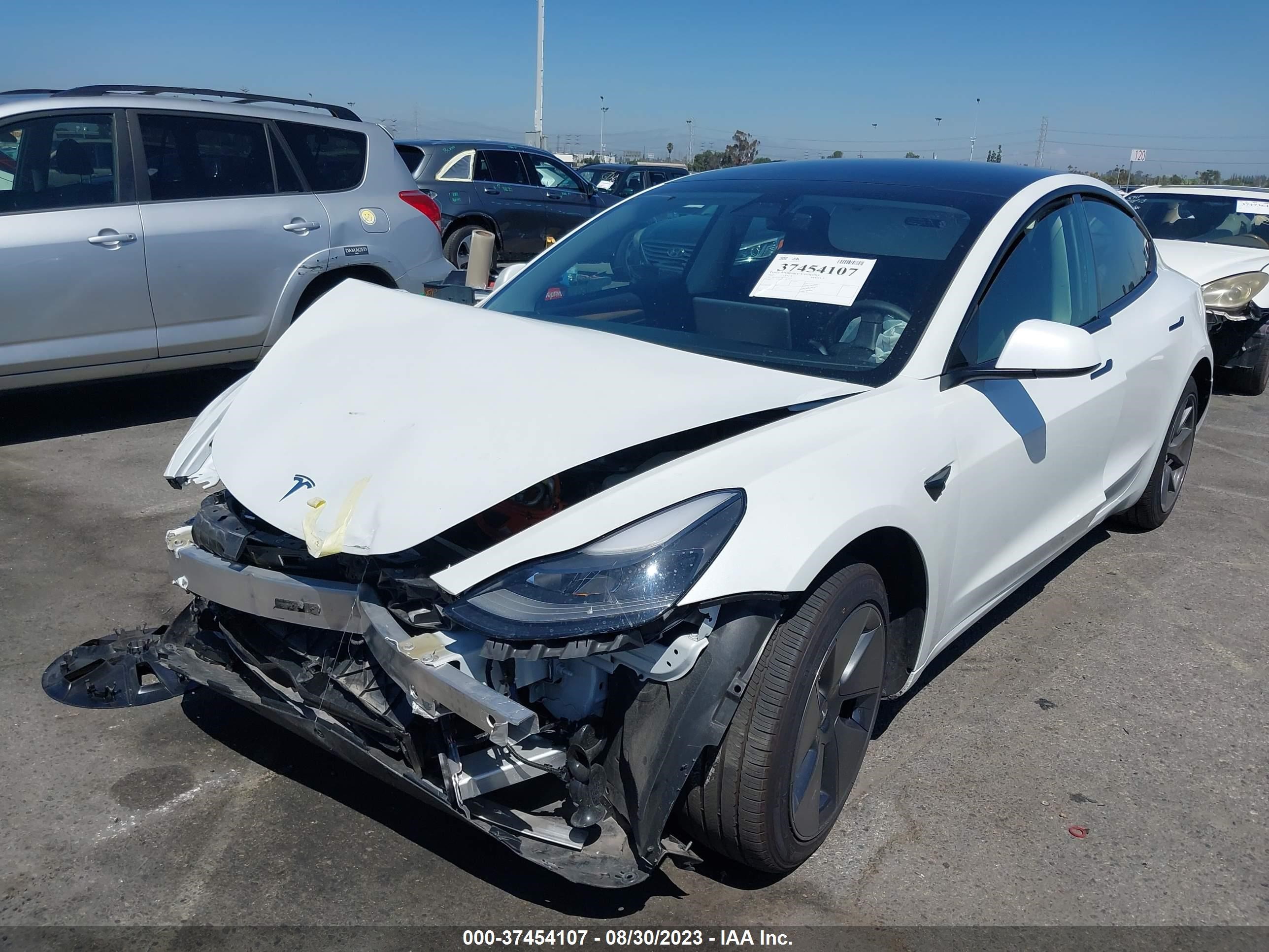 Photo 1 VIN: 5YJ3E1EAXNF115171 - TESLA MODEL 3 