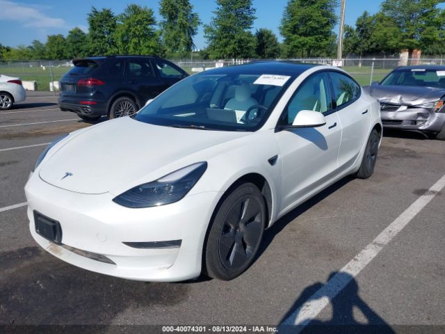 Photo 1 VIN: 5YJ3E1EAXNF123321 - TESLA MODEL 3 