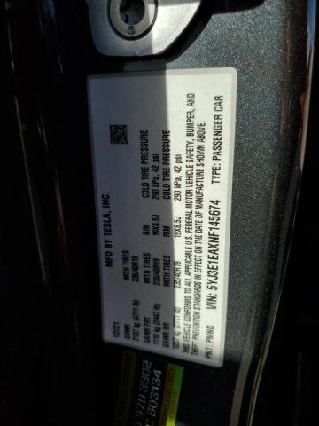 Photo 11 VIN: 5YJ3E1EAXNF145674 - TESLA MODEL 3 