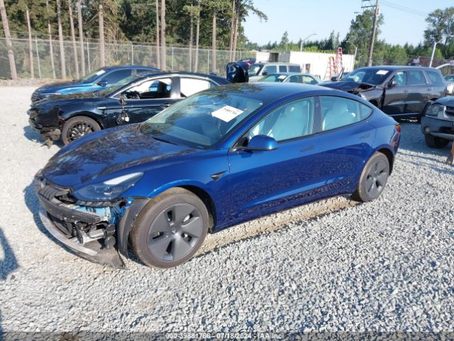 Photo 1 VIN: 5YJ3E1EAXNF159283 - TESLA MODEL 3 