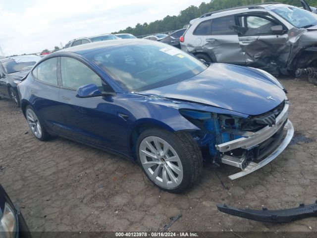 Photo 0 VIN: 5YJ3E1EAXNF187844 - TESLA MODEL 3 