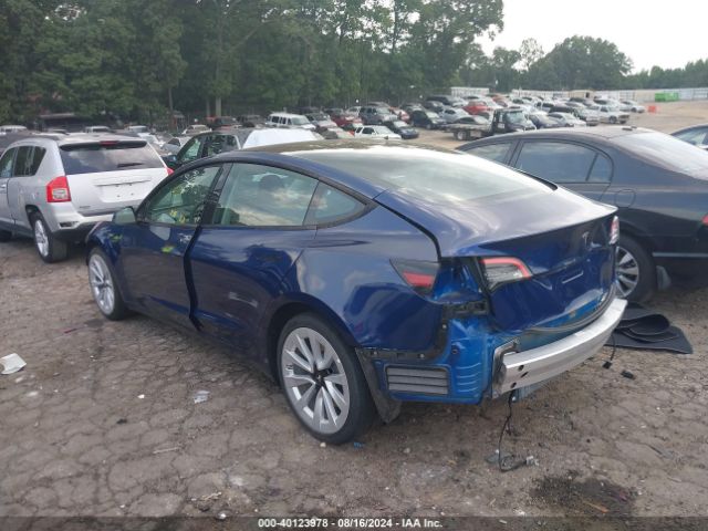 Photo 2 VIN: 5YJ3E1EAXNF187844 - TESLA MODEL 3 