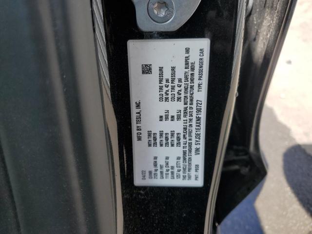 Photo 11 VIN: 5YJ3E1EAXNF190727 - TESLA MODEL 3 