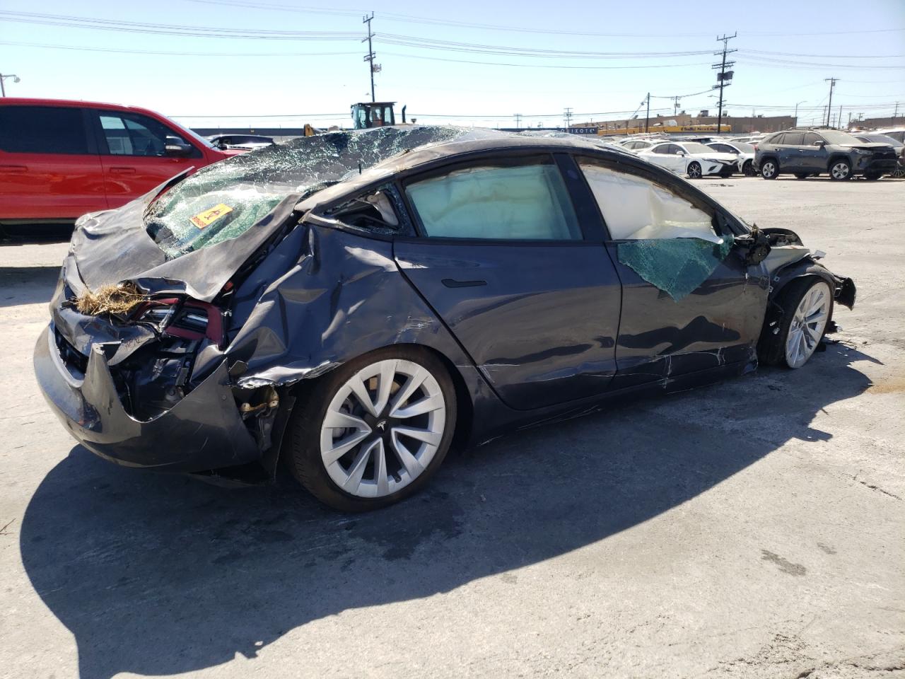 Photo 2 VIN: 5YJ3E1EAXNF242115 - TESLA MODEL 3 