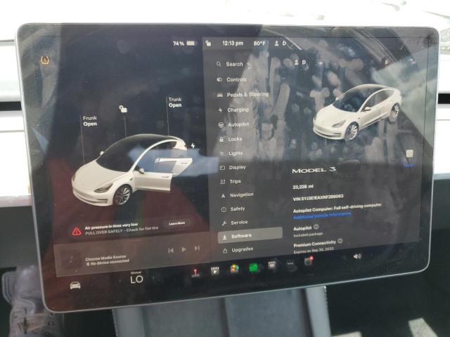 Photo 8 VIN: 5YJ3E1EAXNF289063 - TESLA MODEL 3 