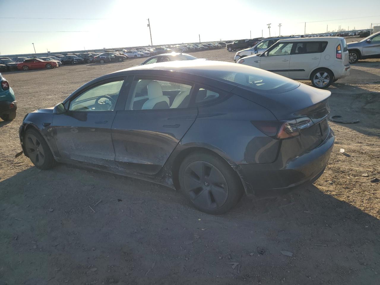 Photo 1 VIN: 5YJ3E1EAXNF302507 - TESLA MODEL 3 