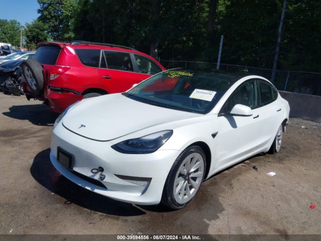 Photo 1 VIN: 5YJ3E1EAXNF344756 - TESLA MODEL 3 