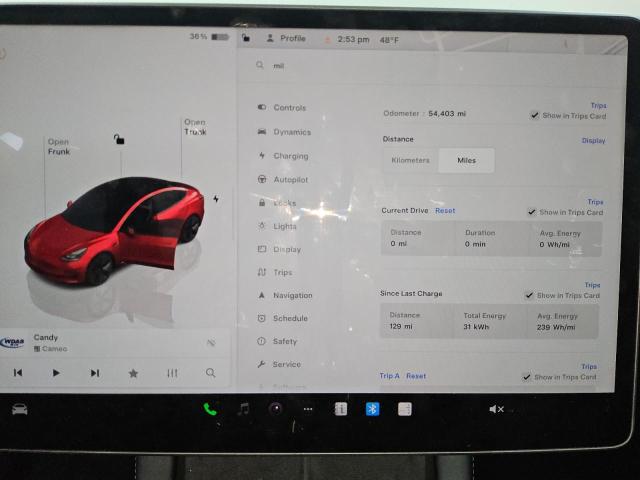 Photo 8 VIN: 5YJ3E1EAXNF370354 - TESLA MODEL 3 