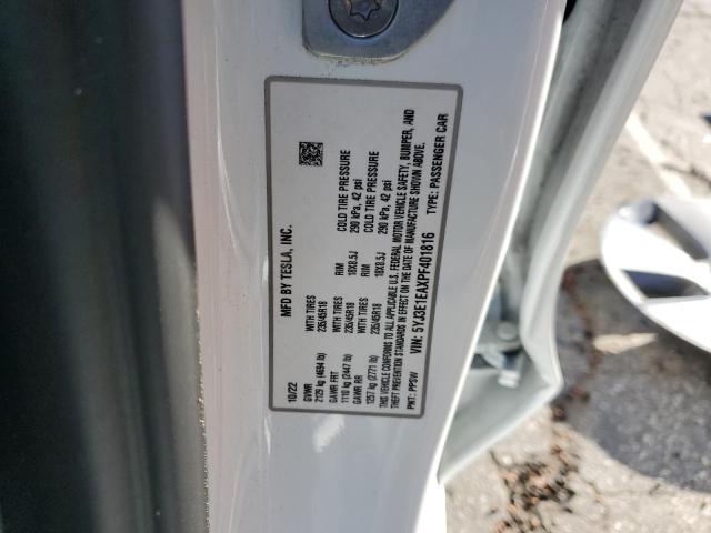 Photo 11 VIN: 5YJ3E1EAXPF401816 - TESLA MODEL 3 