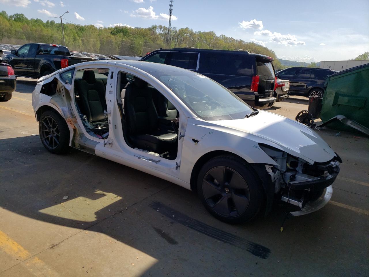 Photo 3 VIN: 5YJ3E1EAXPF408023 - TESLA MODEL 3 