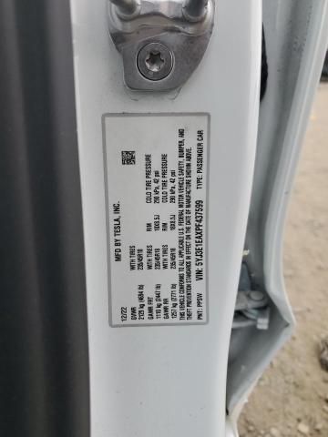 Photo 11 VIN: 5YJ3E1EAXPF437599 - TESLA MODEL 3 