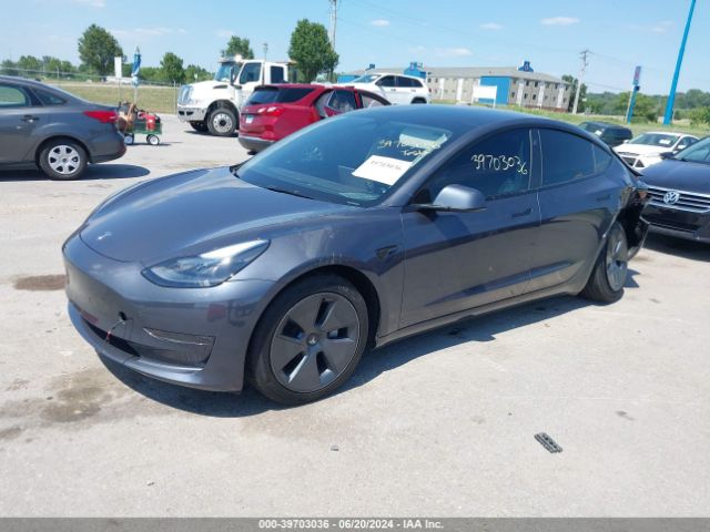 Photo 1 VIN: 5YJ3E1EAXPF647216 - TESLA MODEL 3 