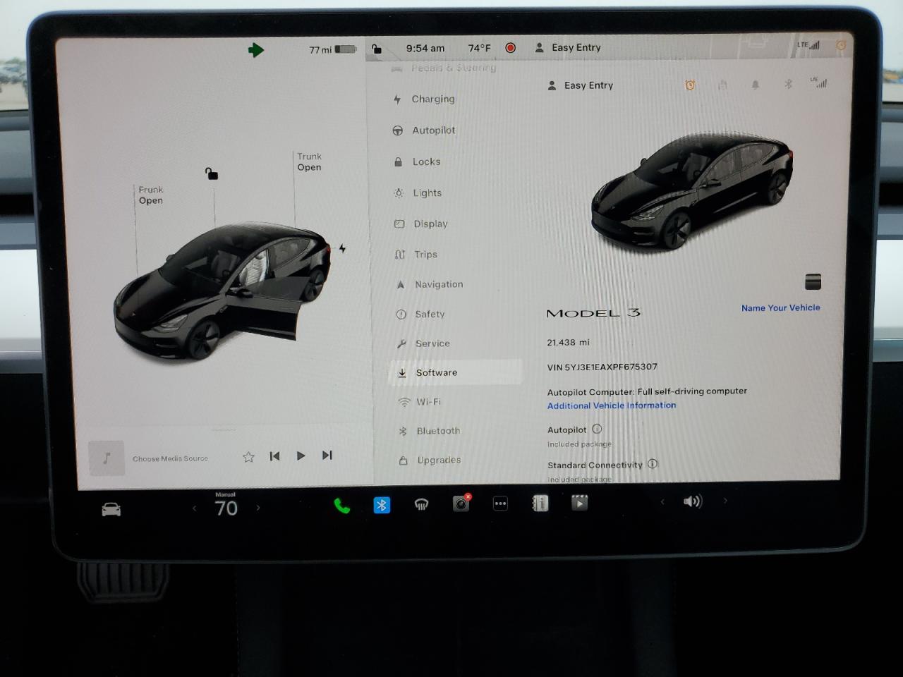 Photo 8 VIN: 5YJ3E1EAXPF675307 - TESLA MODEL 3 