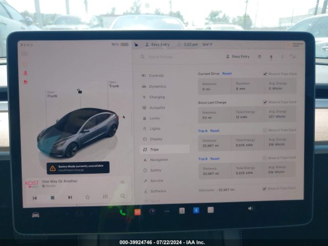 Photo 6 VIN: 5YJ3E1EAXPF707219 - TESLA MODEL 3 