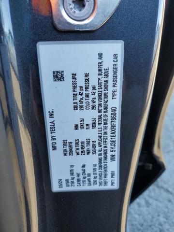 Photo 11 VIN: 5YJ3E1EAXRF786040 - TESLA MODEL 3 