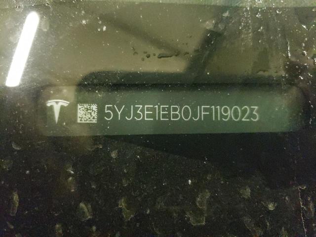 Photo 11 VIN: 5YJ3E1EB0JF119023 - TESLA MODEL 3 