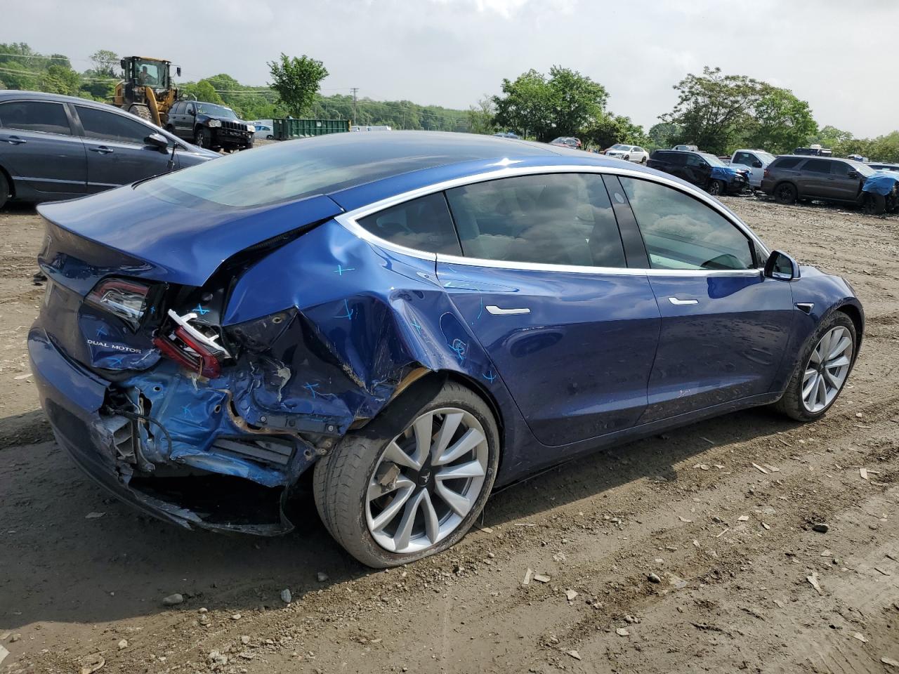 Photo 2 VIN: 5YJ3E1EB0LF669101 - TESLA MODEL 3 